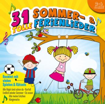 31 tolle Sommer- & Ferienlieder 