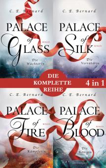 Die Palace-Saga Band 1-4: - Palace of Glass / Palace of Silk / Palace of Fire / Palace of Blood (4in1-Bundle) 
